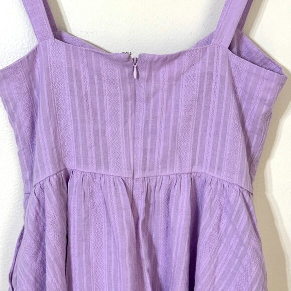 Sugar Thrillz Dolls Kill Lavender Purple Lace Up Dress Rapunzel Costume Tangled - Picture 6 of 13